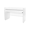 Bed DREAM NEW 60x120 white /transformed into a study desk/